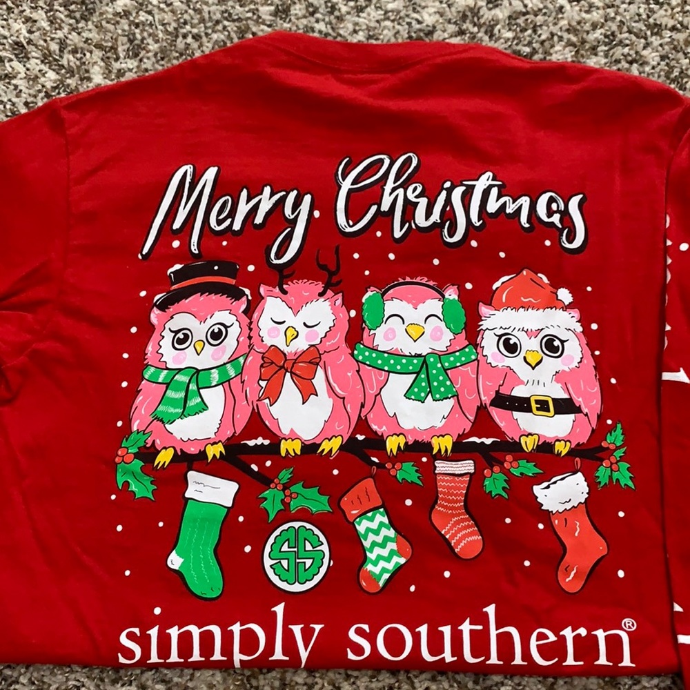 Simply Southern LS Christmas Tshirt